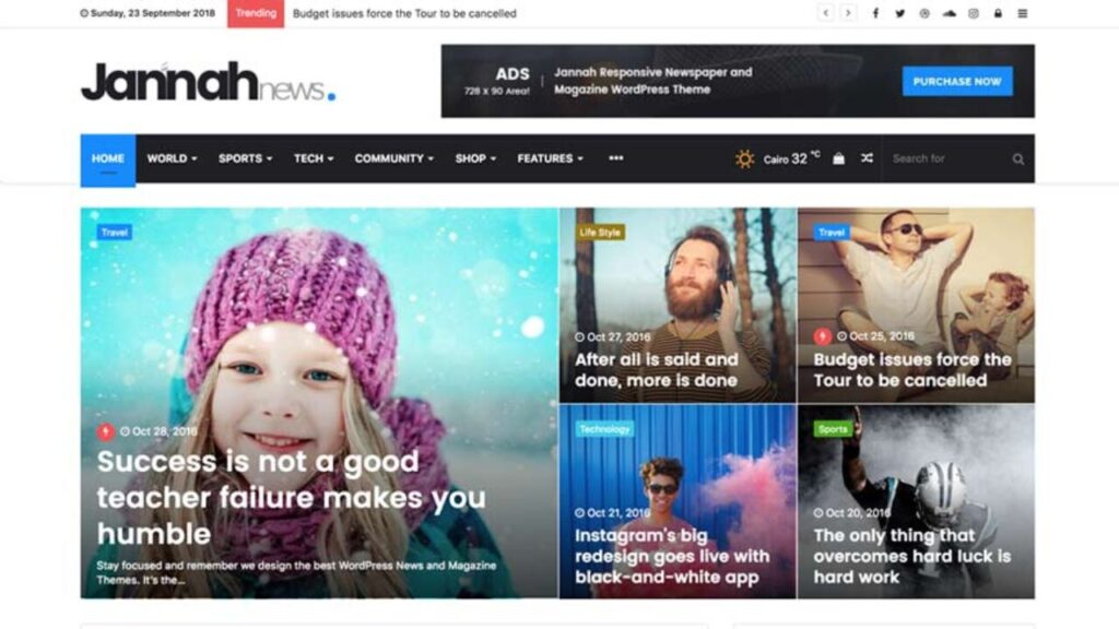 Os Melhores Temas WordPress para Portal de Notícias