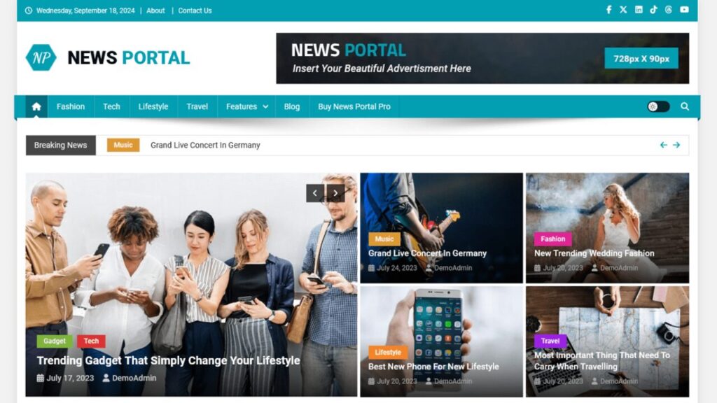Os Melhores Temas WordPress para Portal de Notícias